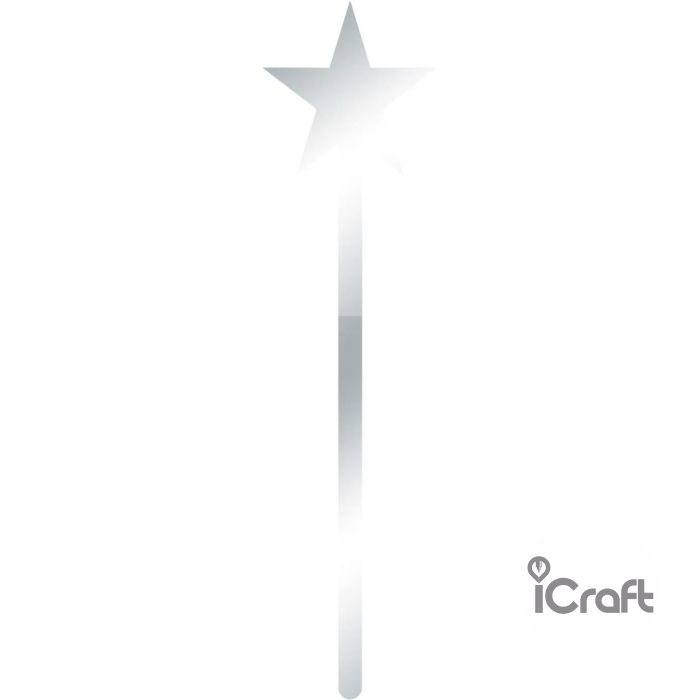 Cake Pop Sticks 12τμχ Star - 8