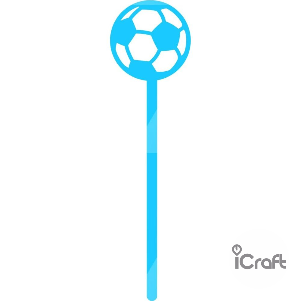 Cake Pop Sticks 12τμχ Football - 4