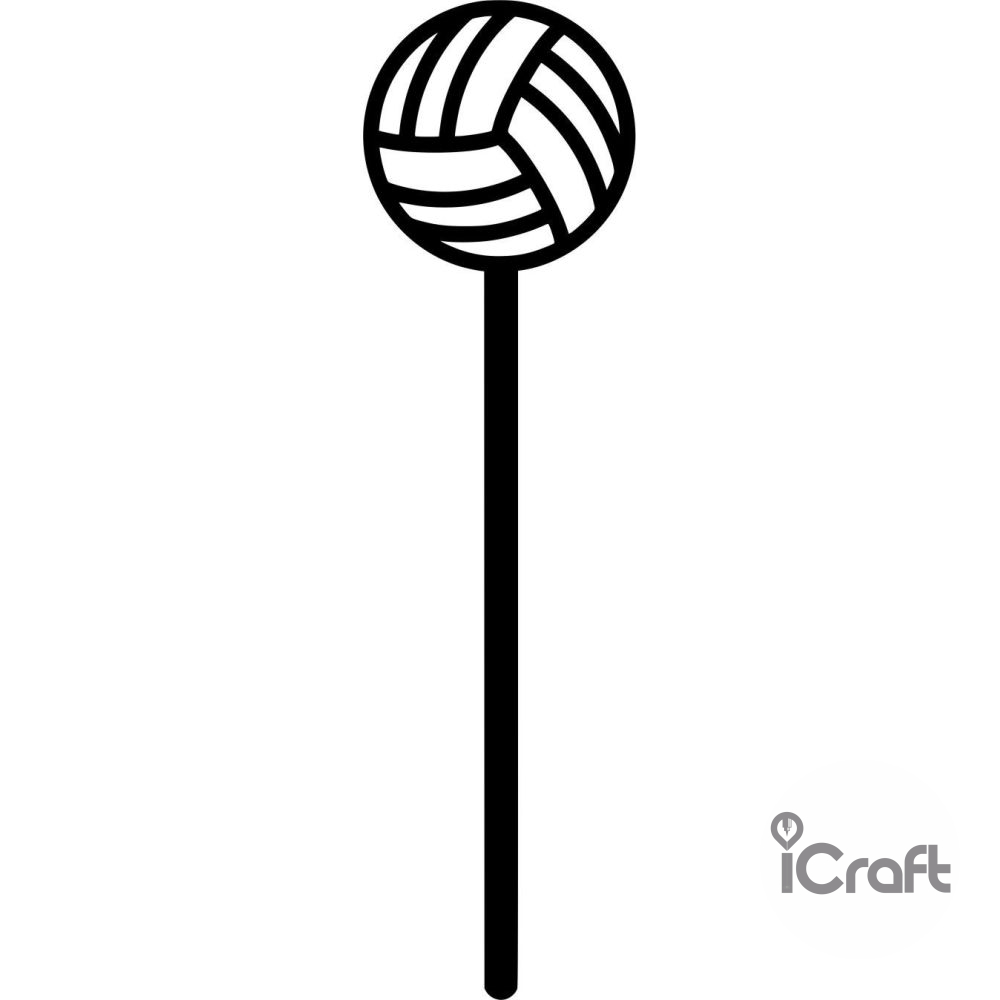 Cake Pop Sticks 12τμχ Volley - 1