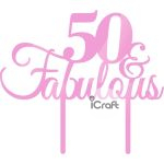 Cake Topper 50 Fabulous - 7