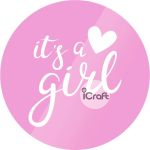 Disc Topper It's a Girl12 τμχ - 1