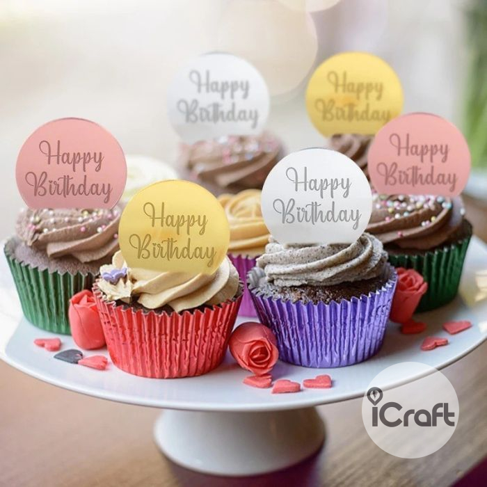 Disc Topper Χρόνια Πολλά v1 12 τμχ - 2