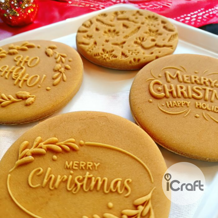 Σφραγίδα Ζαχαρόπαστας Merry Christmas - 2