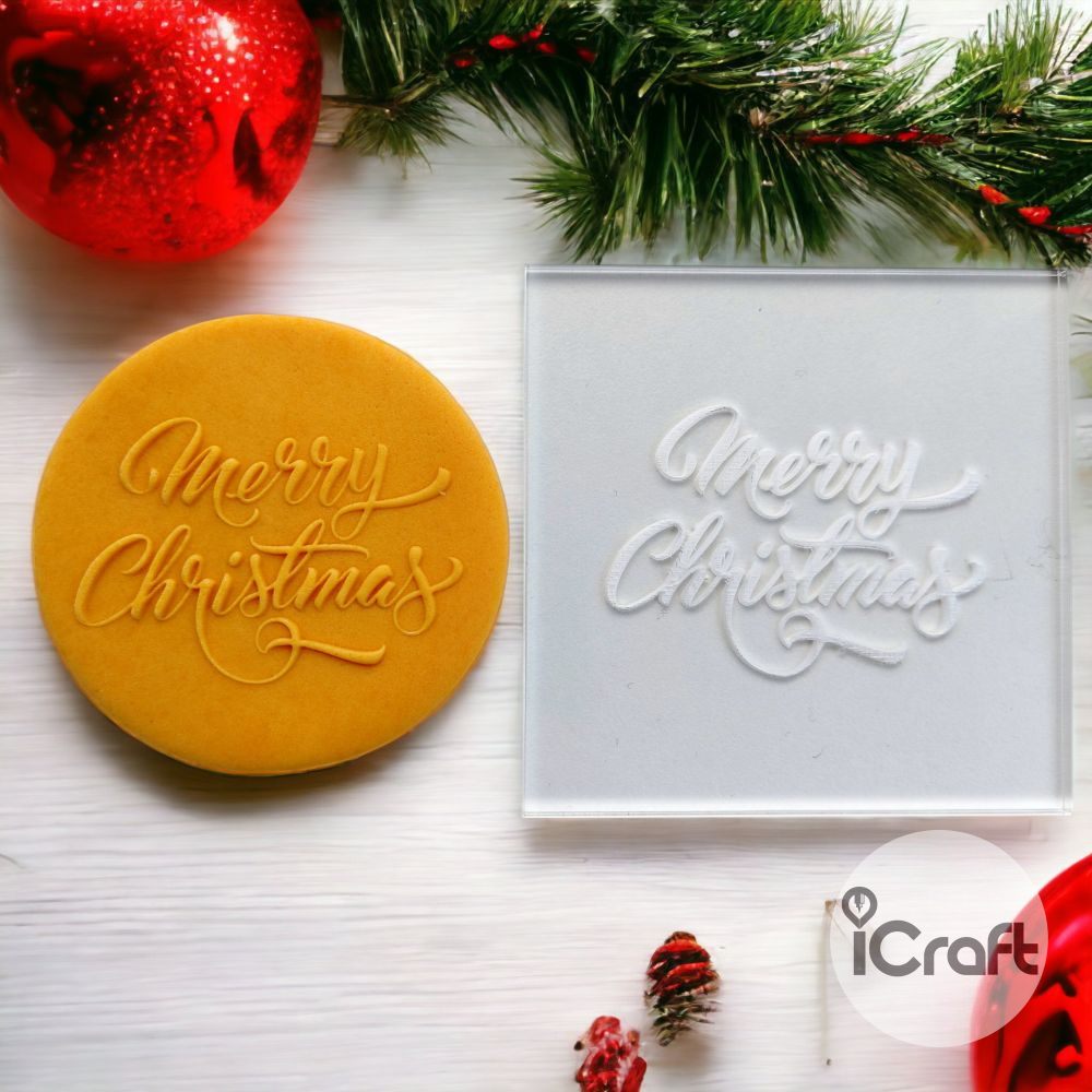 Σφραγίδα Ζαχαρόπαστας Merry Christmas 4 - 1