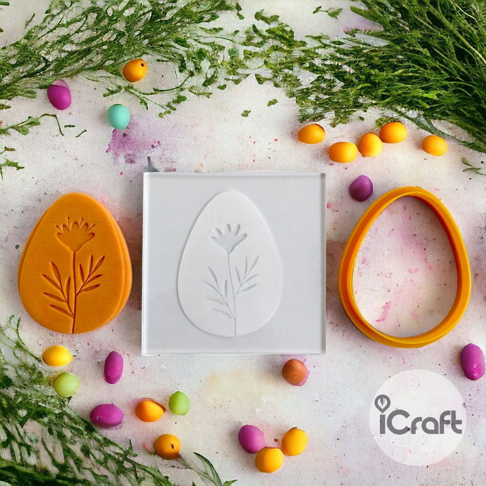 Σφραγίδα Ζαχαρόπαστας Flower - 1