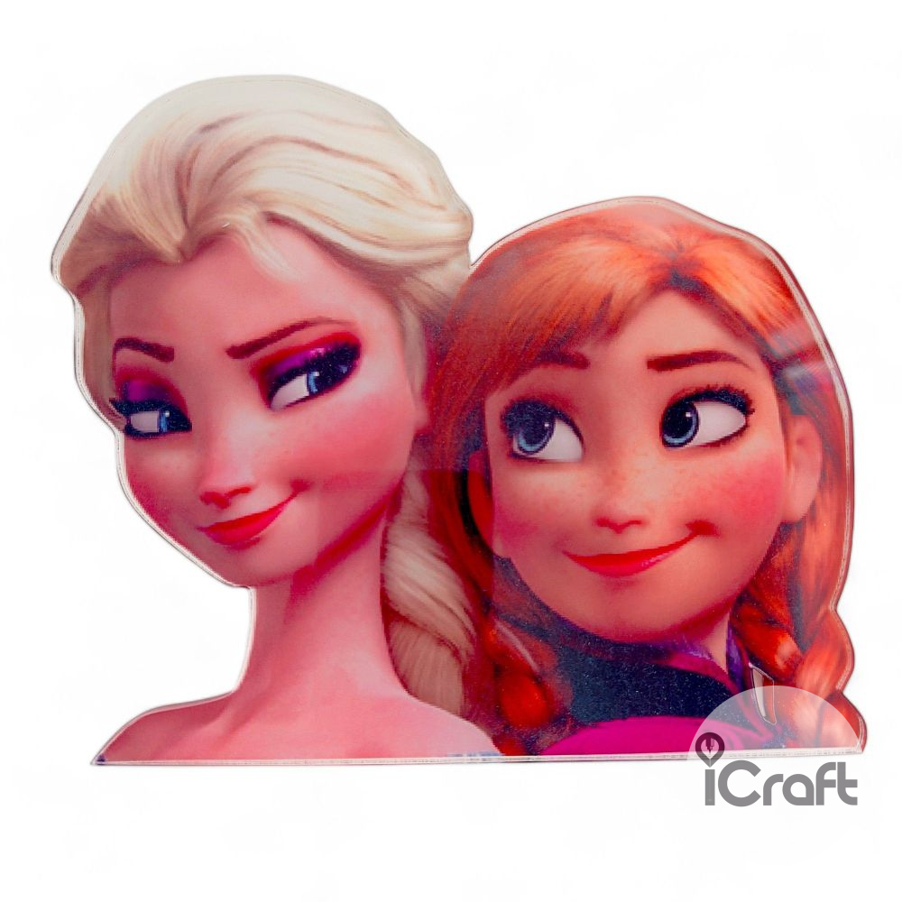 Cake Topper Elsa & Anna 2 - 1