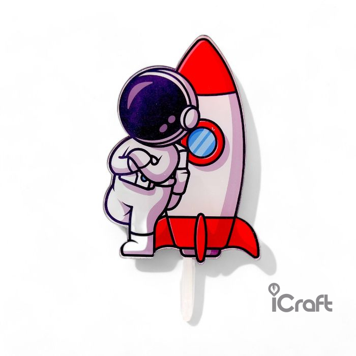 Cake Topper Astronaut 2 - 1