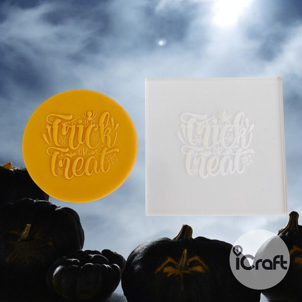 Σφραγίδα Ζαχαρόπαστας Trick or Treat v1 - 1